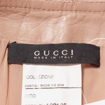 Gucci Lederrock S in Pink