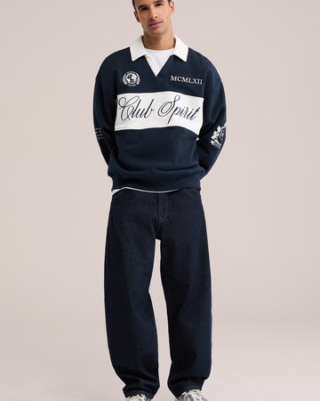 WE Fashion Суичър в синьо