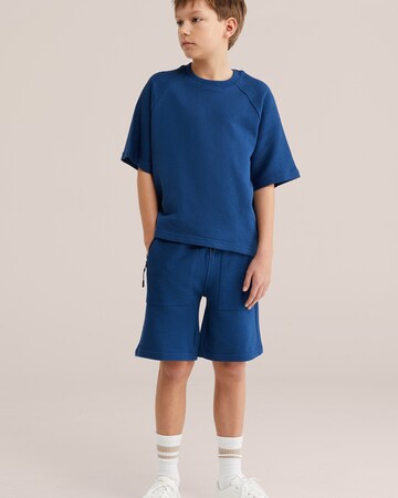 Sweat WE Fashion en bleu