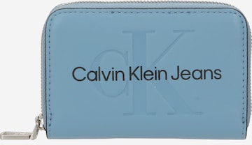 Calvin Klein Jeans Wallet in Blue: front