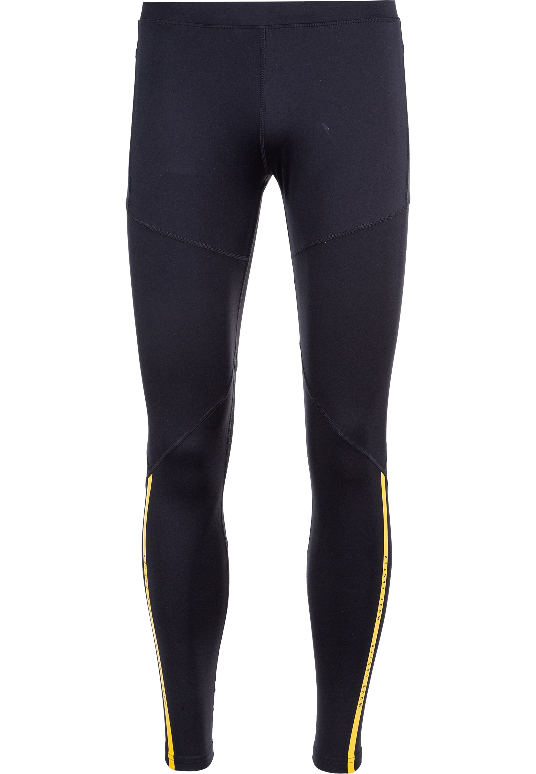 ENDURANCE Slim fit Sports trousers in Black: front