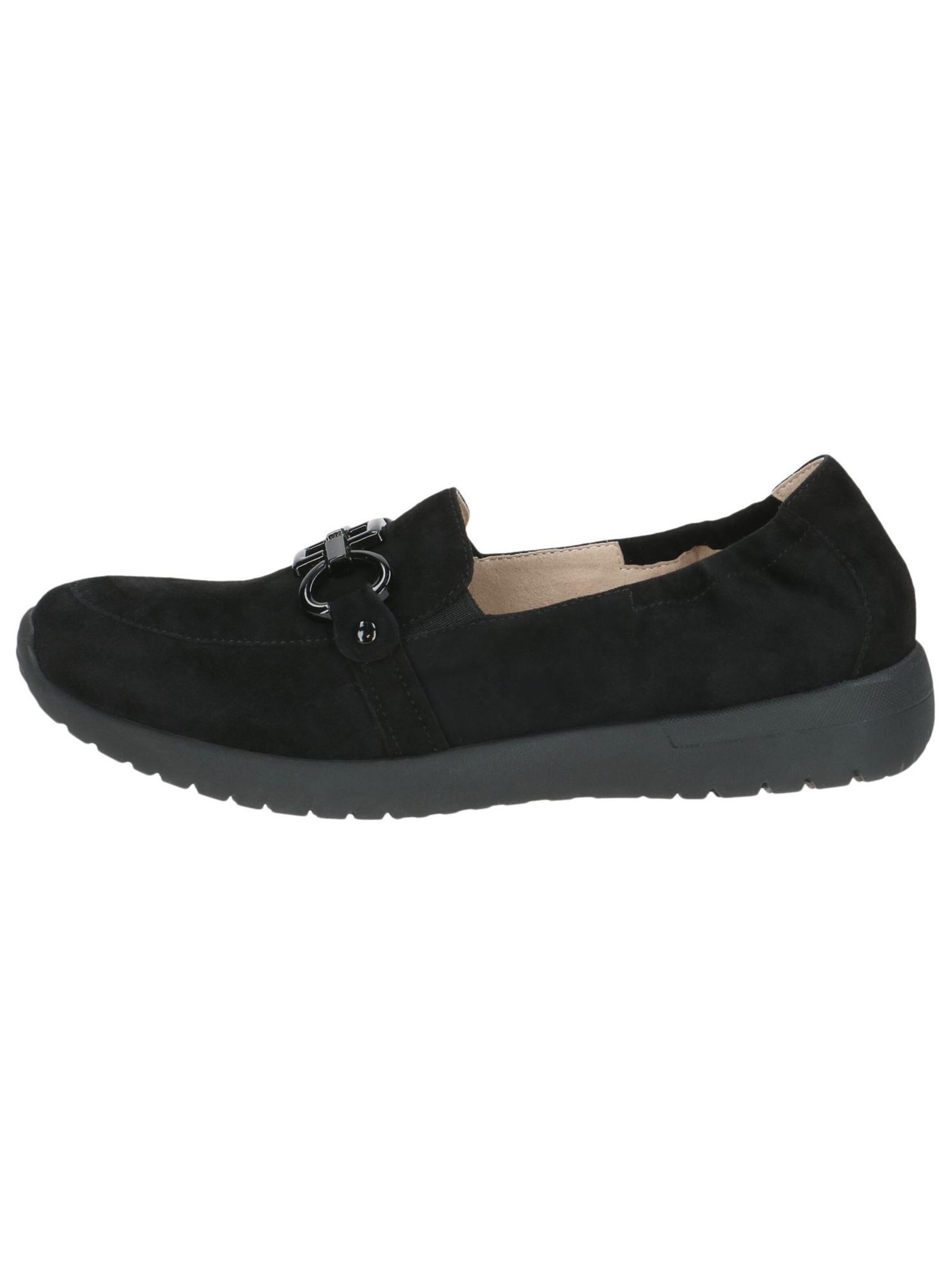 CAPRICE Classic Flats in Black