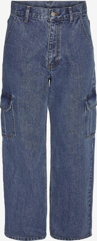 Noisy may Loosefit Cargojeans 'Alexa' in Blauw: voorkant