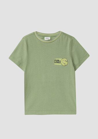 T-Shirt s.Oliver en vert