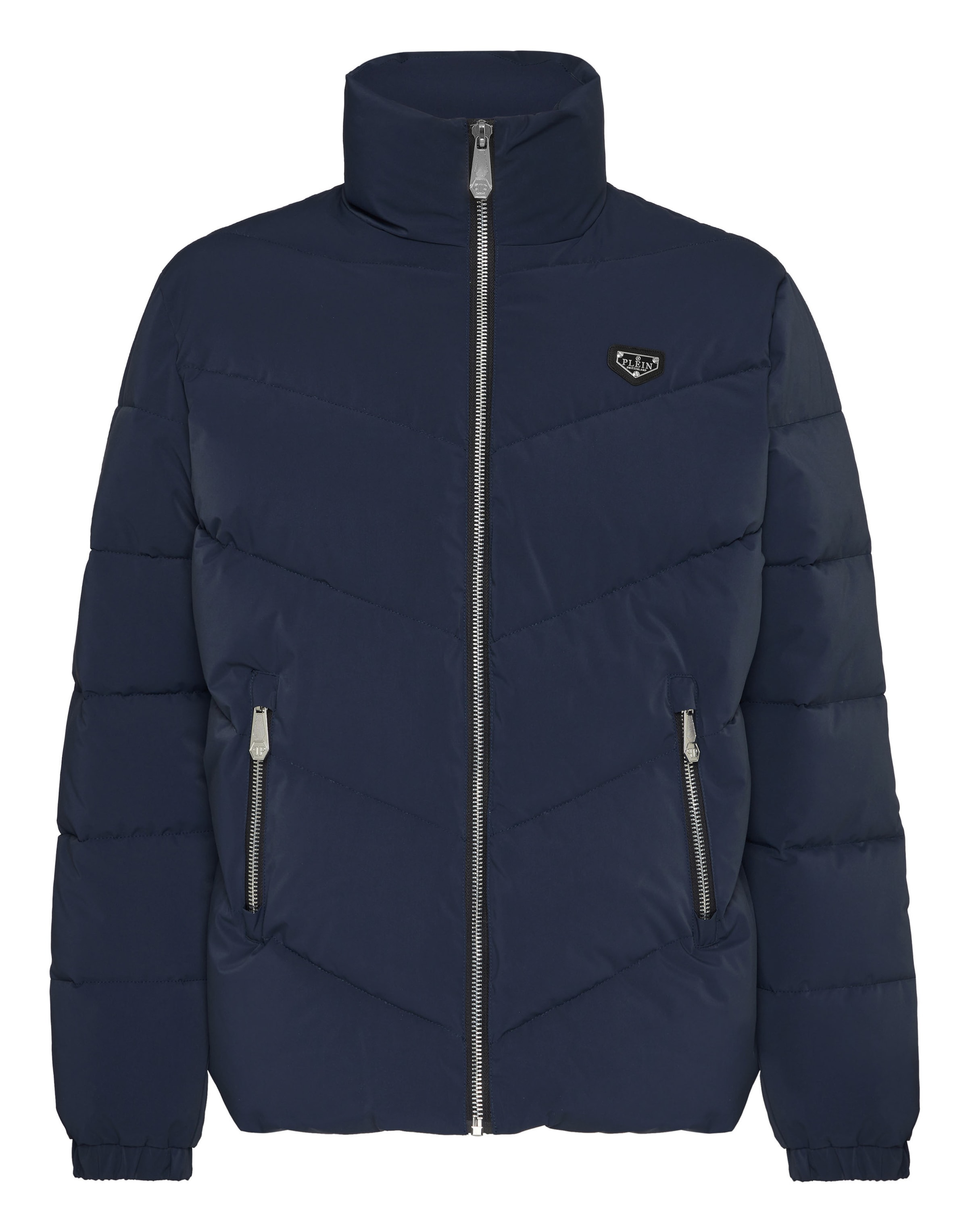 Philipp Plein - Chaqueta de invierno en azul: frente