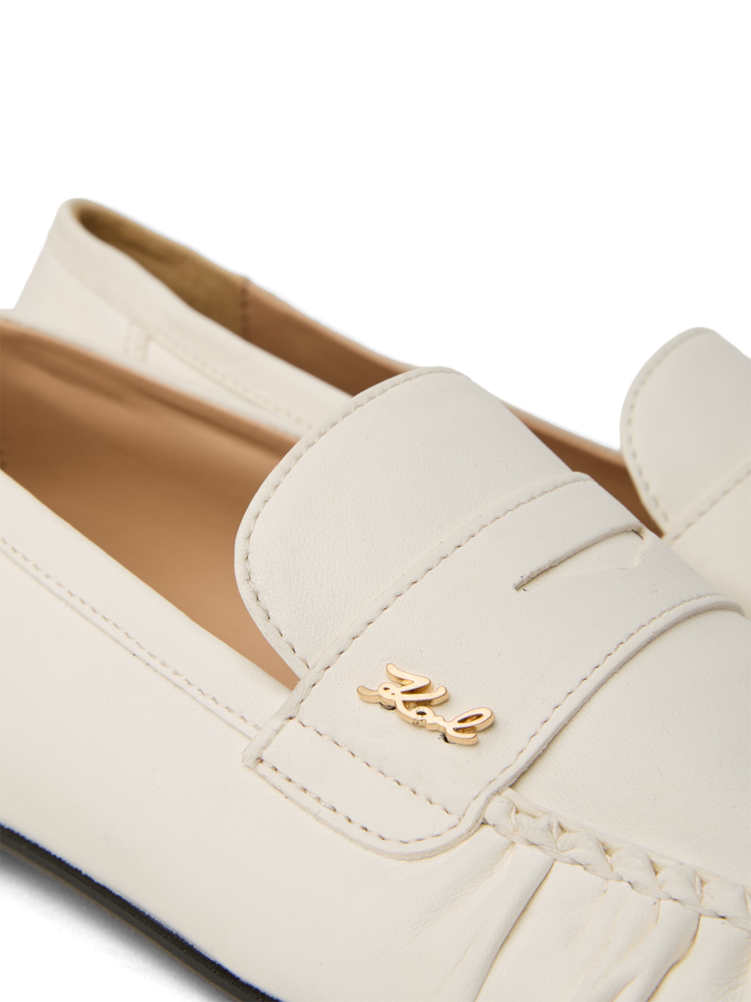 Karl Lagerfeld Шлепанцы 'Eleia' в Белый