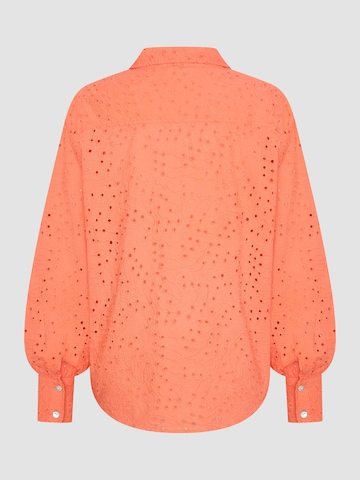 LynnSophie Bluse 'Feline' in Orange