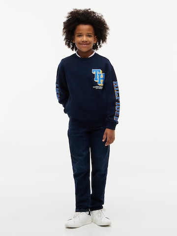 TOMMY HILFIGER Sweatshirt 'VARSITY' in Blau