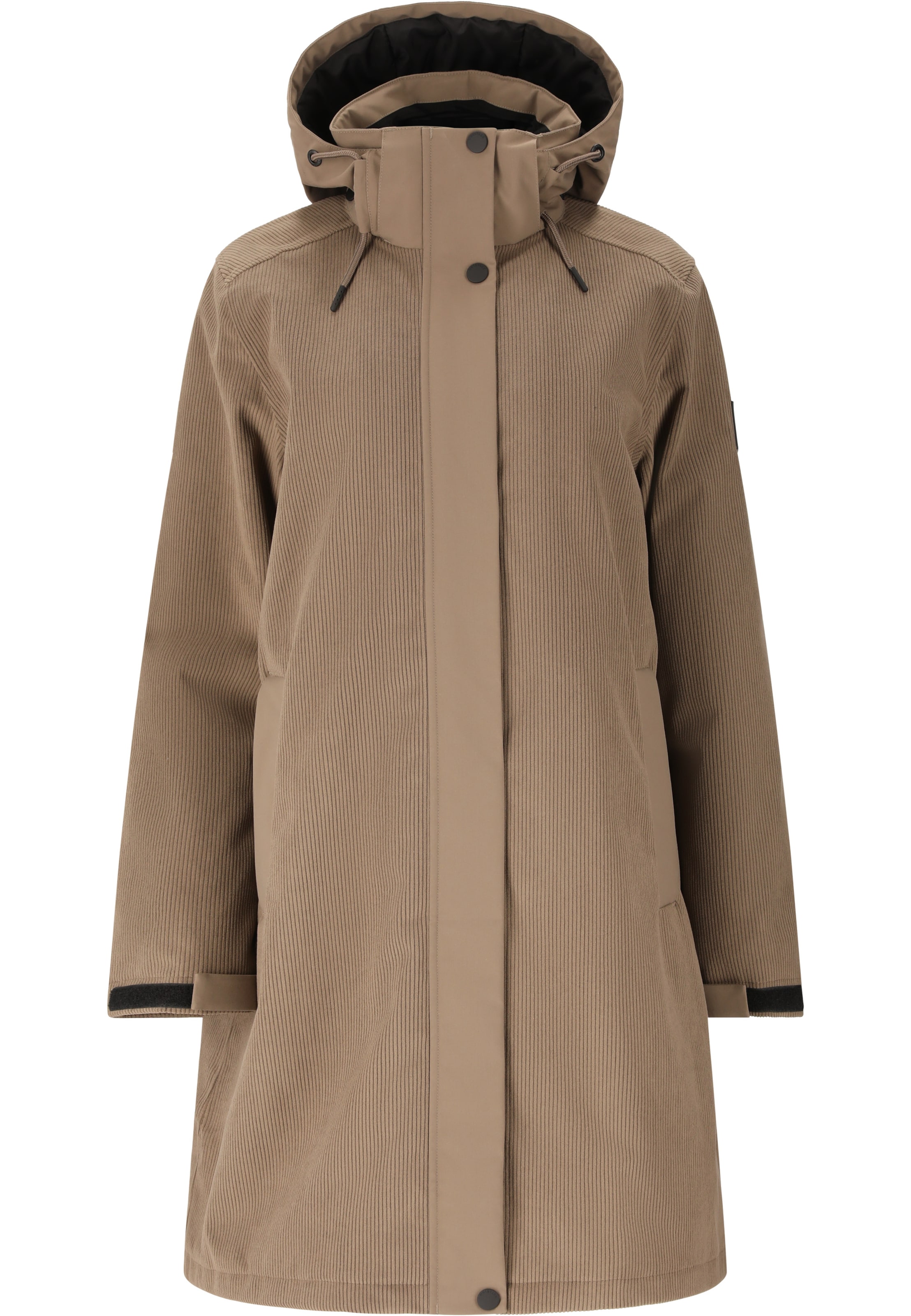 Whistler Funktionsjacke 'Hollow' in Braun: Vorderseite