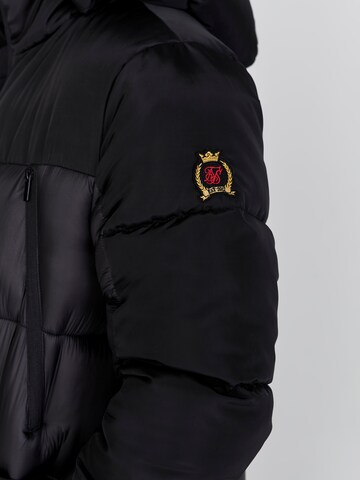 Giacca invernale di SikSilk in nero