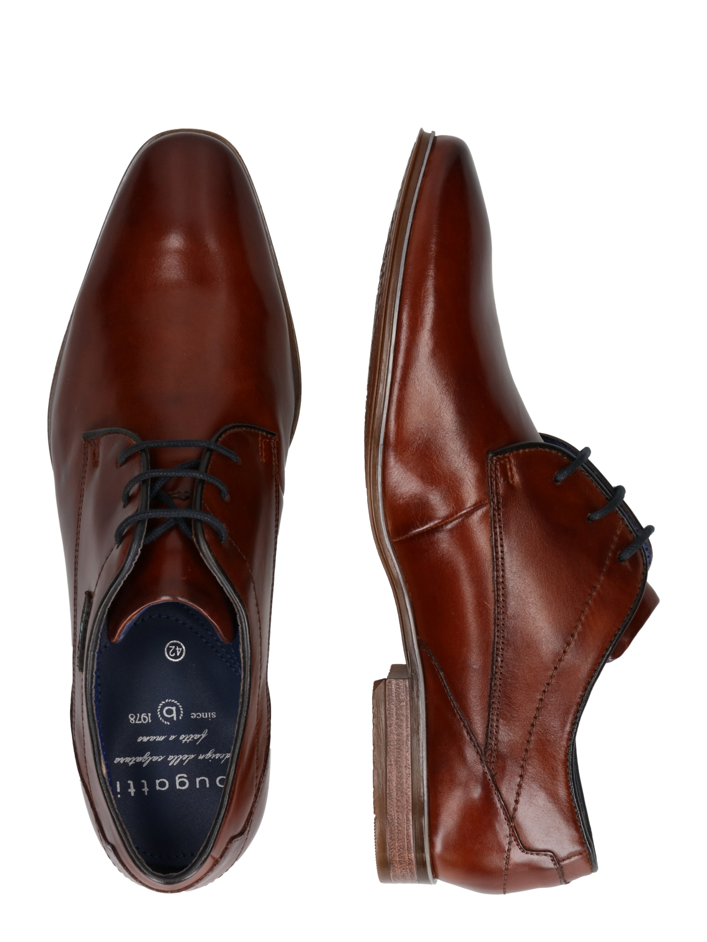 bugatti Lace-up shoe 'Morino' in Brown