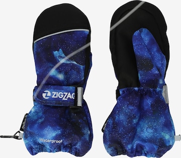 ZigZag Sporthandschuhe in Blau: Vorderseite