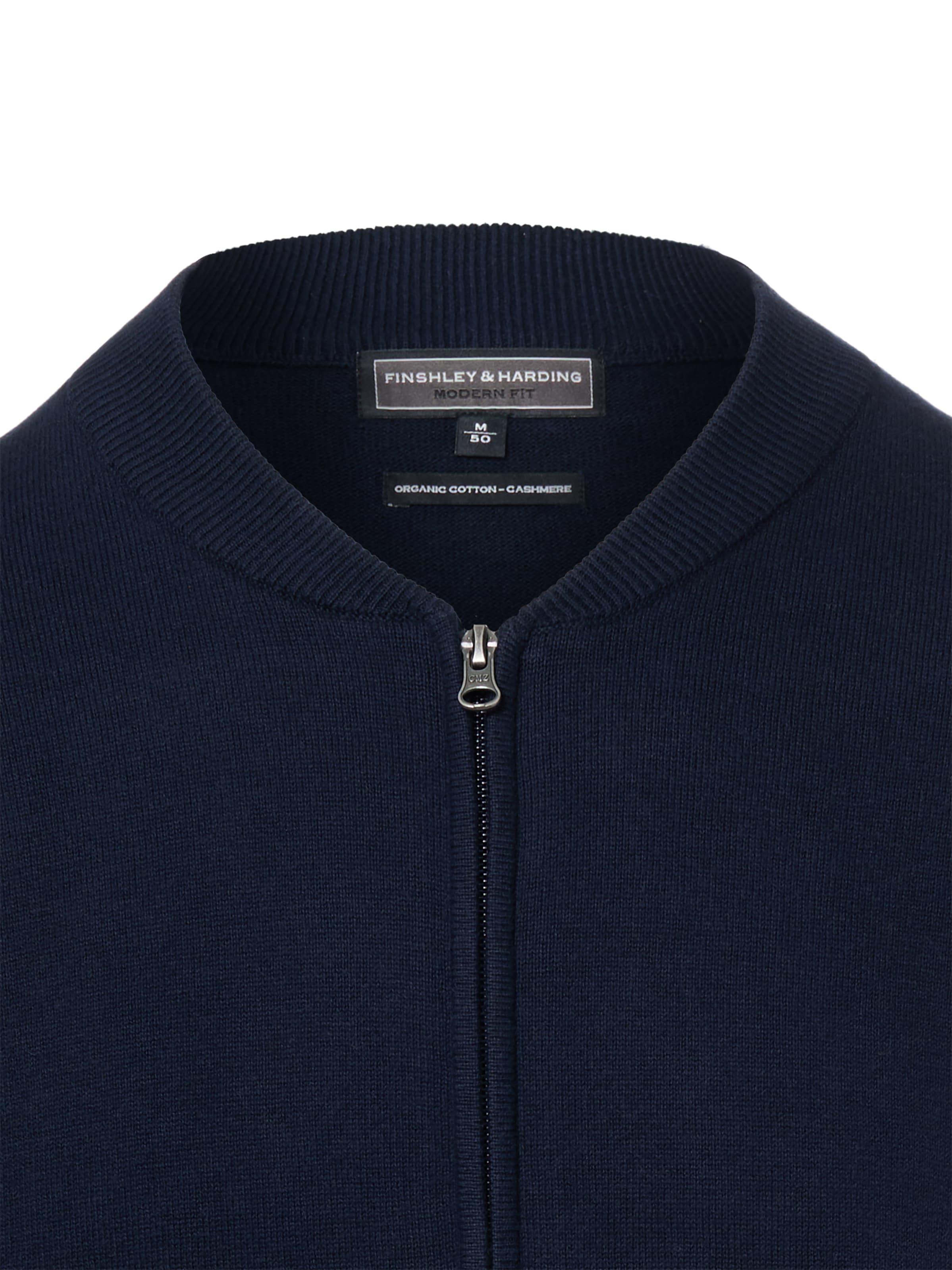 Vestes en maille Finshley & Harding en bleu