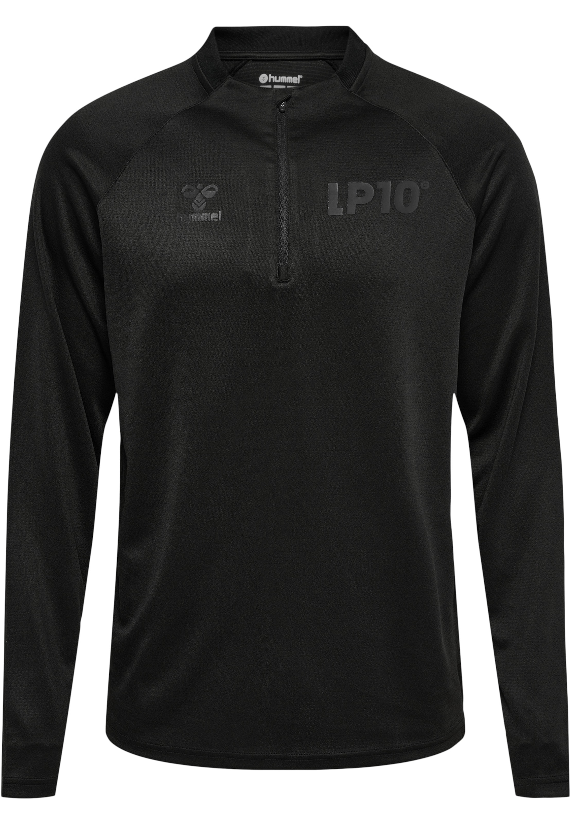 Hummel Athletic Sweatshirt in Black: front