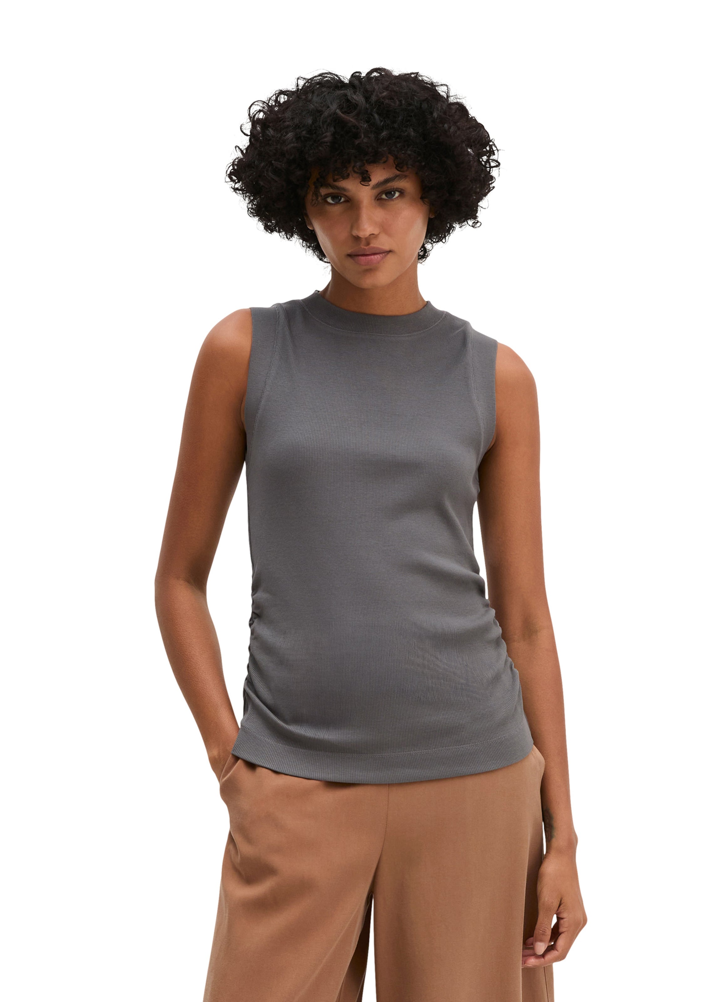 Marc O'Polo Top in Grau: Vorderseite