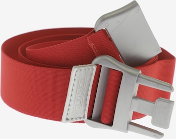 Closed Belt in One size in Red: front