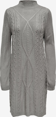 JDY Knitted dress in Grey: front