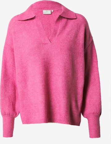 Pull-over 'Wendy' Kaffe en rose : devant