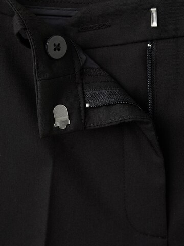 MANGO Normální Kalhoty s puky 'BOREAL' – černá