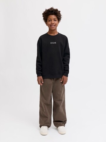 JACK & JONES Sweatshirt 'point' in Zwart
