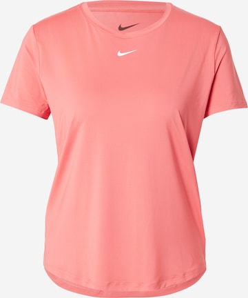 NIKE Функционална тениска 'ONE CLASSIC' в оранжево: отпред