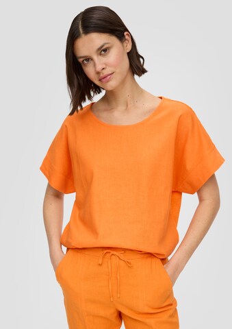 T-shirt s.Oliver en orange : devant