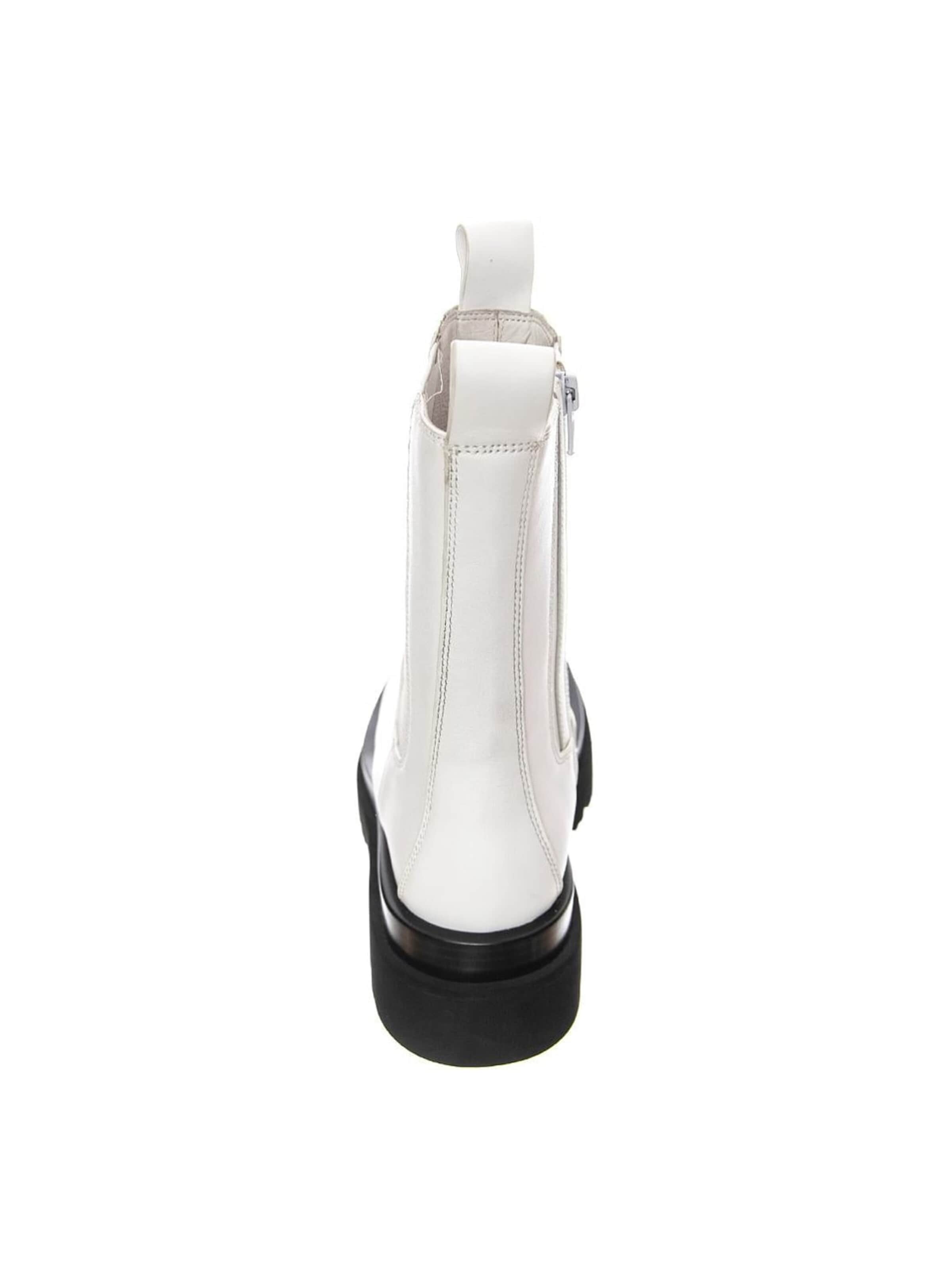 Bottes 'Womens Tanked Ice White Boots' Jeffrey Campbell en blanc