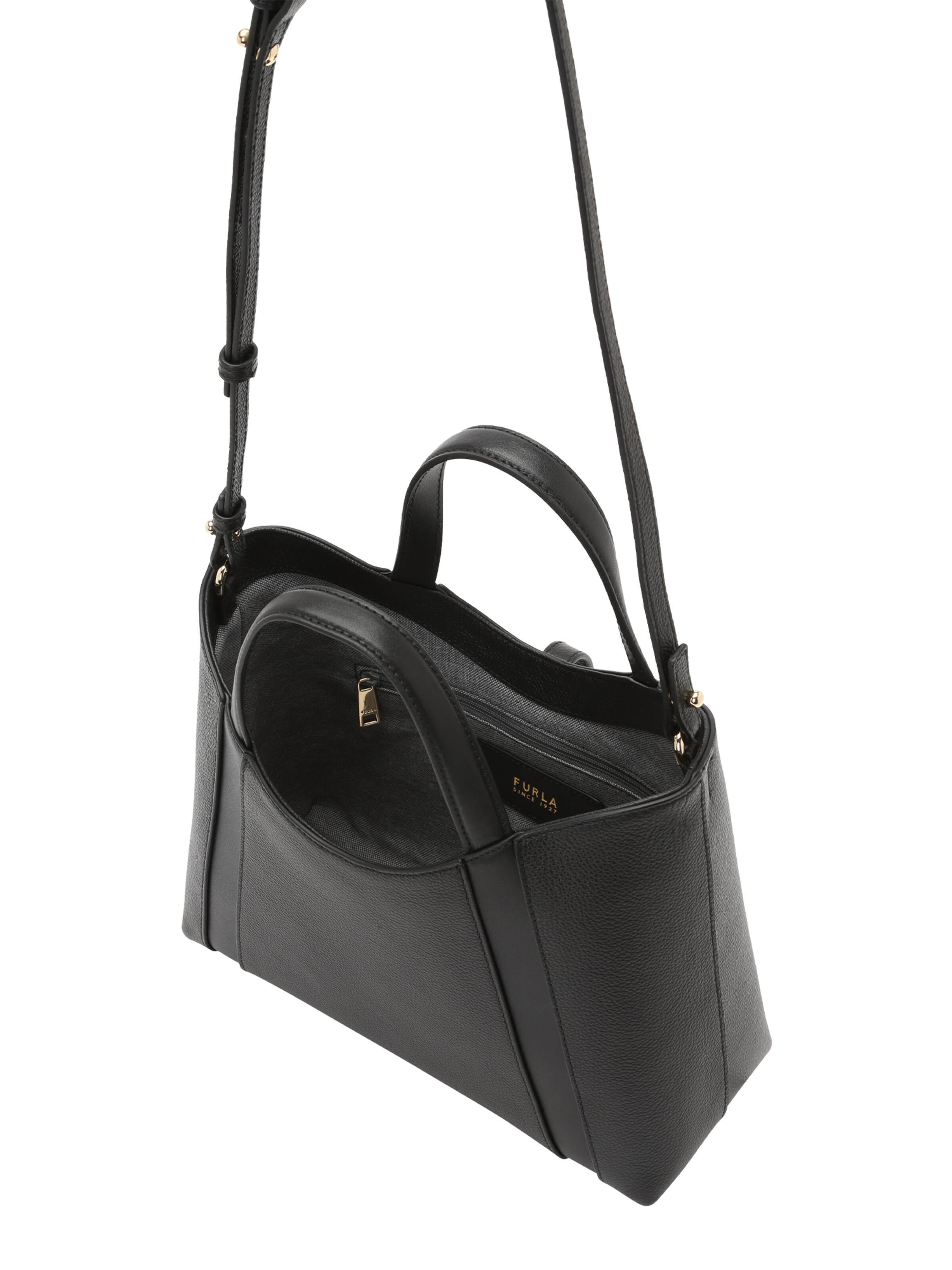 FURLA Τσάντα χειρός 'Goccia' σε μαύρο