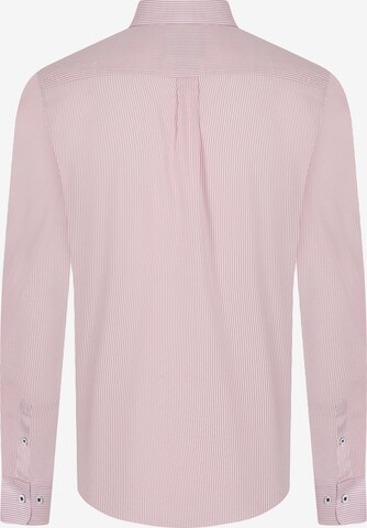 Coupe regular Chemise 'Adrian' DENIM CULTURE en rose