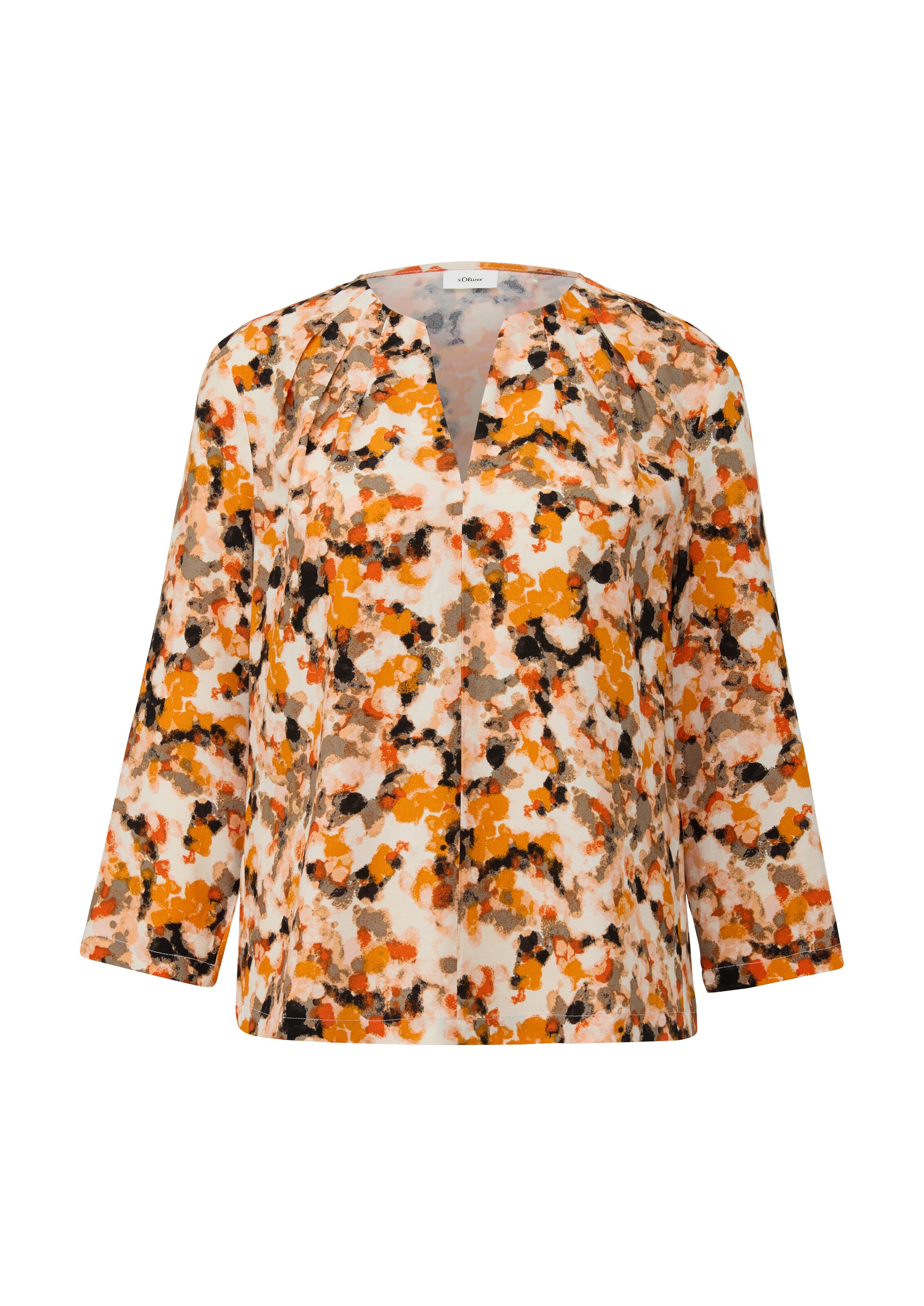 Chemisier s.Oliver BLACK LABEL en beige : devant