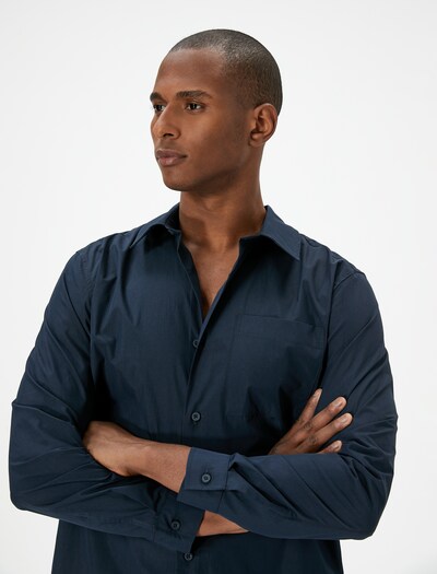 Koton Hemd in navy, Produktansicht