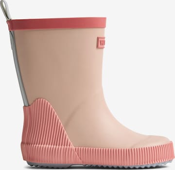 WHEAT - Bota de borracha em rosa: frente