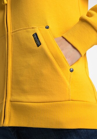 Schmuddelwedda Sweat jacket in Yellow