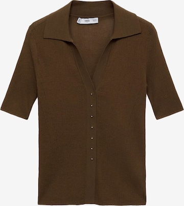 MANGO Sweater 'MOCHA' in Brown: front