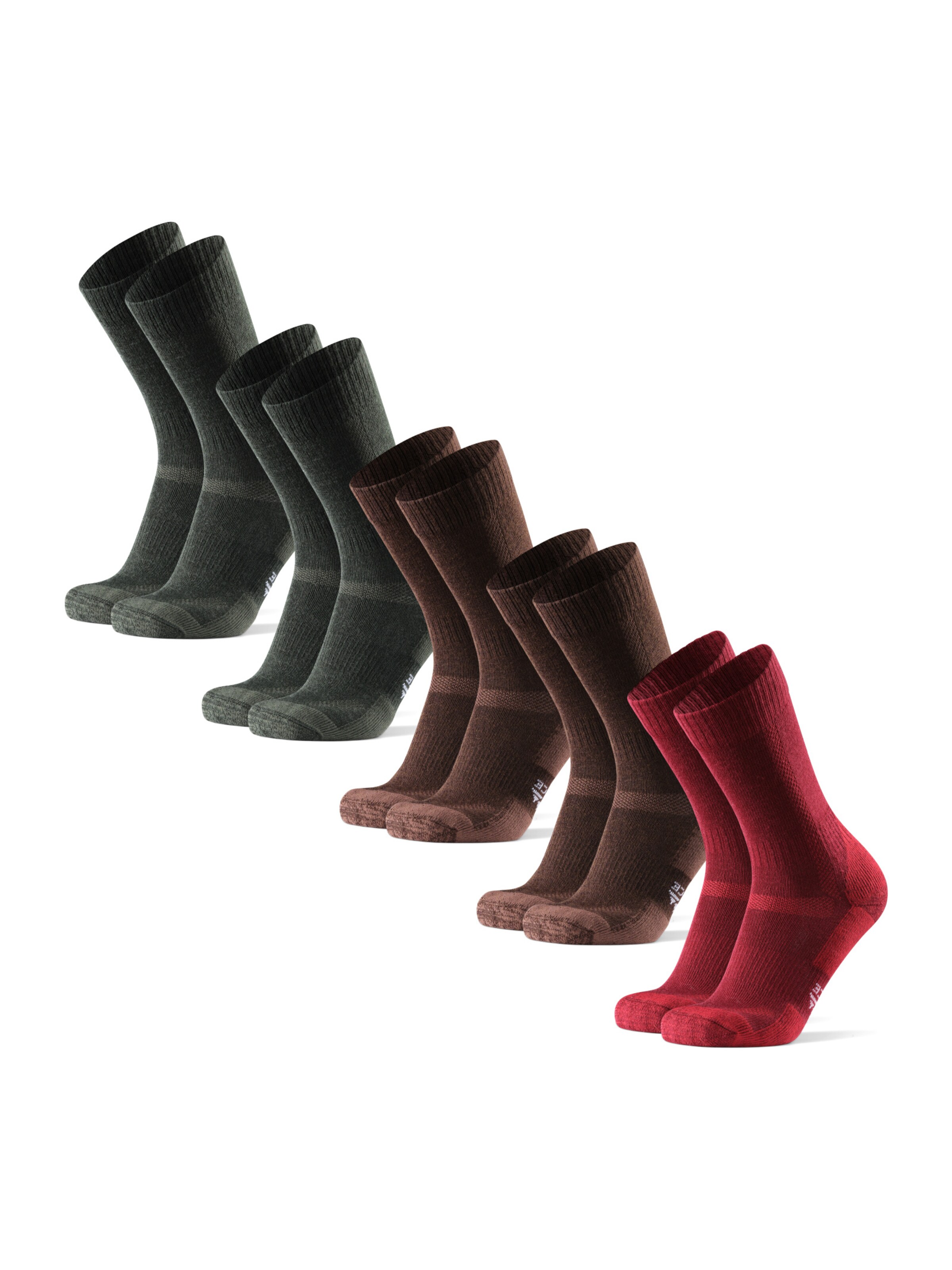 DANISH ENDURANCE Sportsocken in Braun: Vorderseite