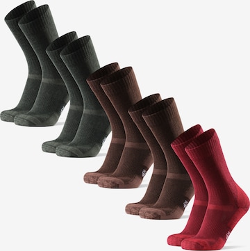DANISH ENDURANCE Sportsocken in Braun: Vorderseite