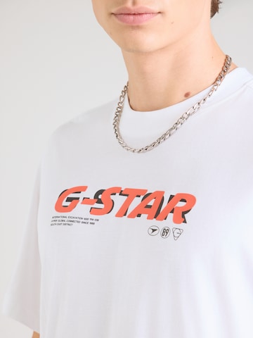 G-STAR T-shirt i vit