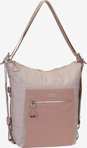 JOST Schultertasche 'Roskilde' in Beige: predná strana