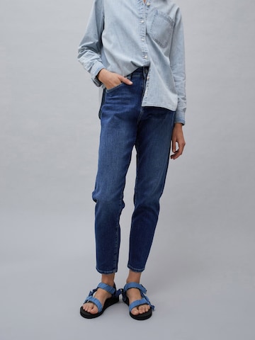 Coupe slim Jean 'Liandra' OPUS en bleu : devant