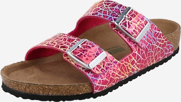 BIRKENSTOCK Sandals 'Arizona' in Pink: front