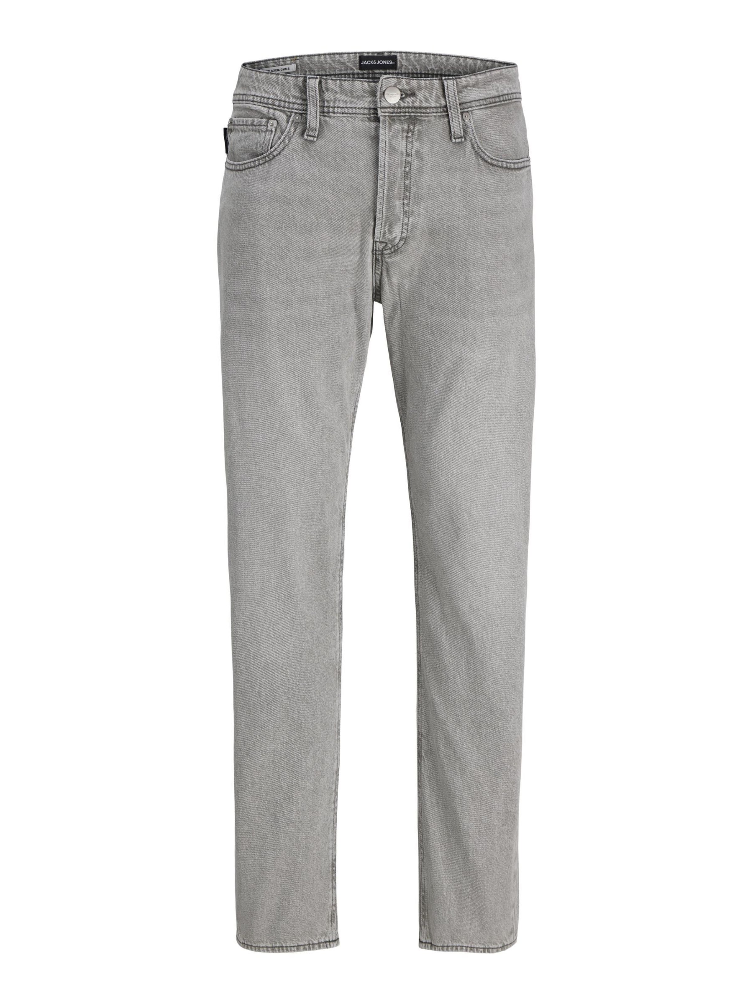 Loosefit Jean 'JJIChris JJOriginal' JACK & JONES en gris : devant