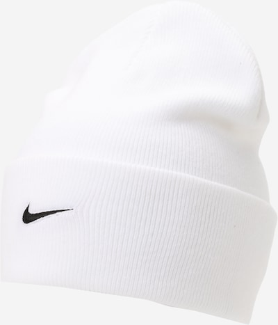 Nike Sportswear Gorros 'Peak Swoosh' em preto / branco, Vista do artigo