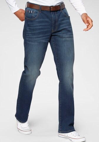 H.I.S Bootcut Jeans in Blau: predná strana