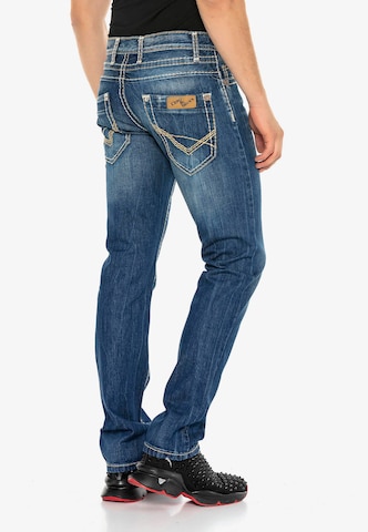 CIPO & BAXX Regular Jeans 'Flow' in Blauw