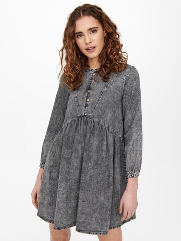 ONLY Shirt Dress 'Edie' in Grey