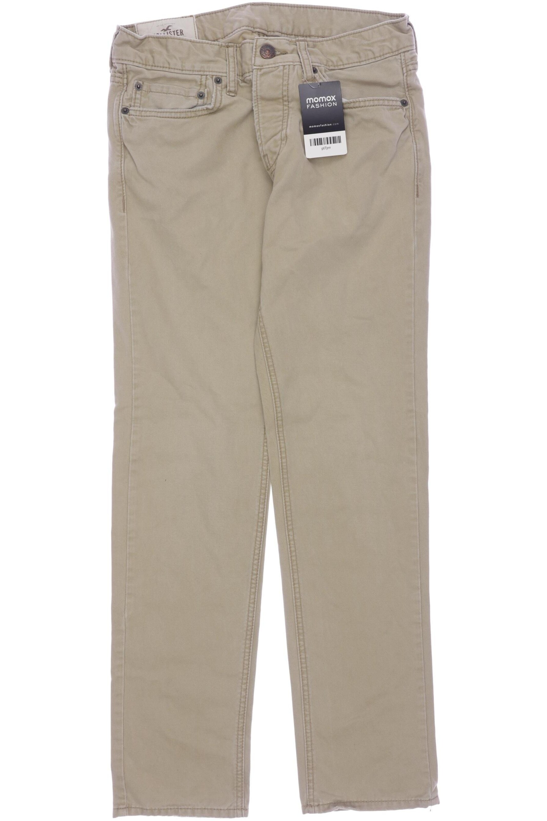 HOLLISTER Pants in M in Beige: front