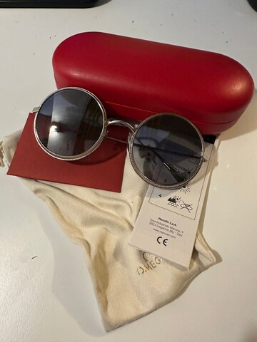OMEGA Zonnebril 'Omega Sunglasses OM0016-H 18X 53' in Zilver