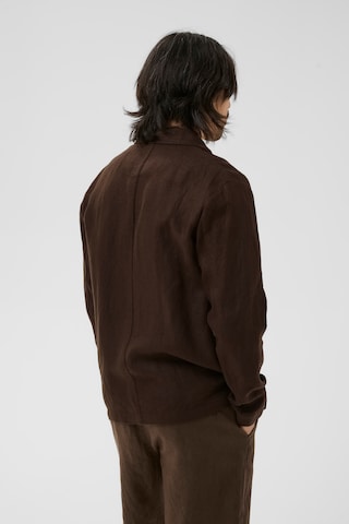 Matinique Between-season jacket 'Drakes' in Brown