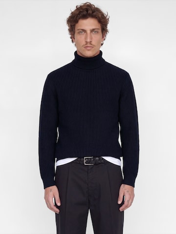 JACK & JONES Pullover 'JJSAGE' in Blau: Vorderseite
