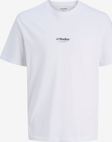 Jack & Jones Plus Tričko 'JJESOHO' – bílá: přední strana